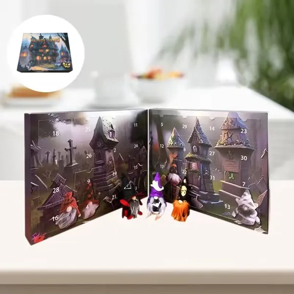 2024 Halloween Countdown Advent Calendar Gnome Blind Box 🎃