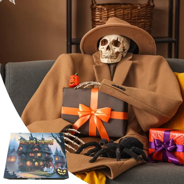 2024 Halloween Countdown Advent Calendar Gnome Blind Box 🎃