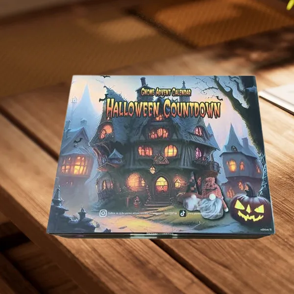 2024 Halloween Countdown Advent Calendar Gnome Blind Box 🎃