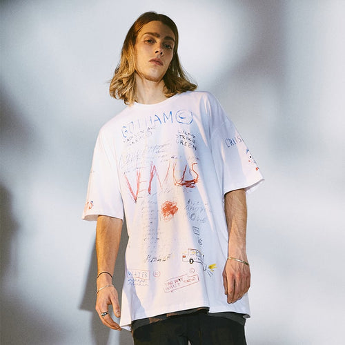 Graffiti Print T-shirt