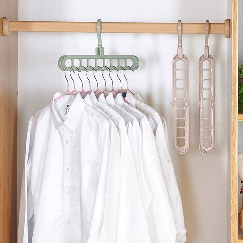 Space Saving Clothes Hanger Connector Hooks