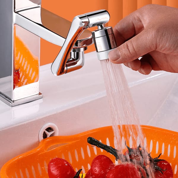 Universal 1080° Swivel Robotic Arm Swivel Extension Faucet Aerator
