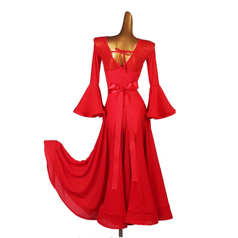 Customisable-Women's Modern Dance Performance Dress Ballroom Dance Dress