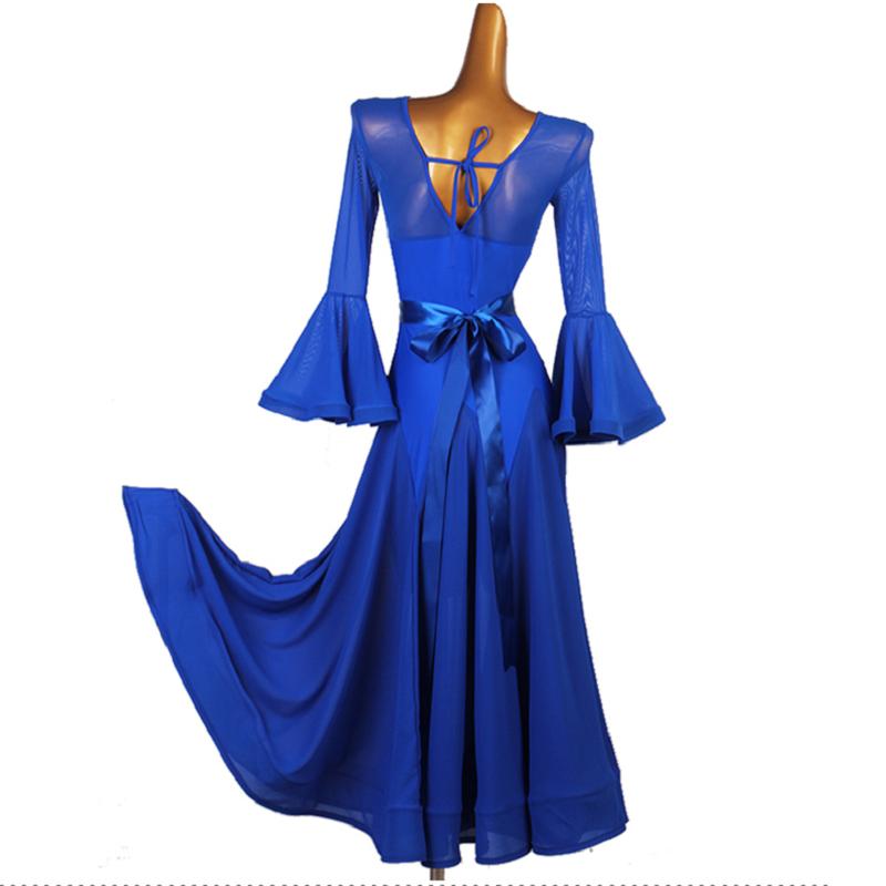 Customisable-Women's Modern Dance Performance Dress Ballroom Dance Dress