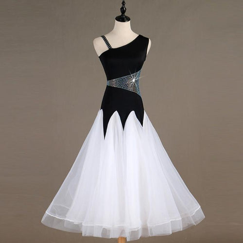 Women's Sexy Modern Dance Performance Dress Competition Ballroom Dance Dress