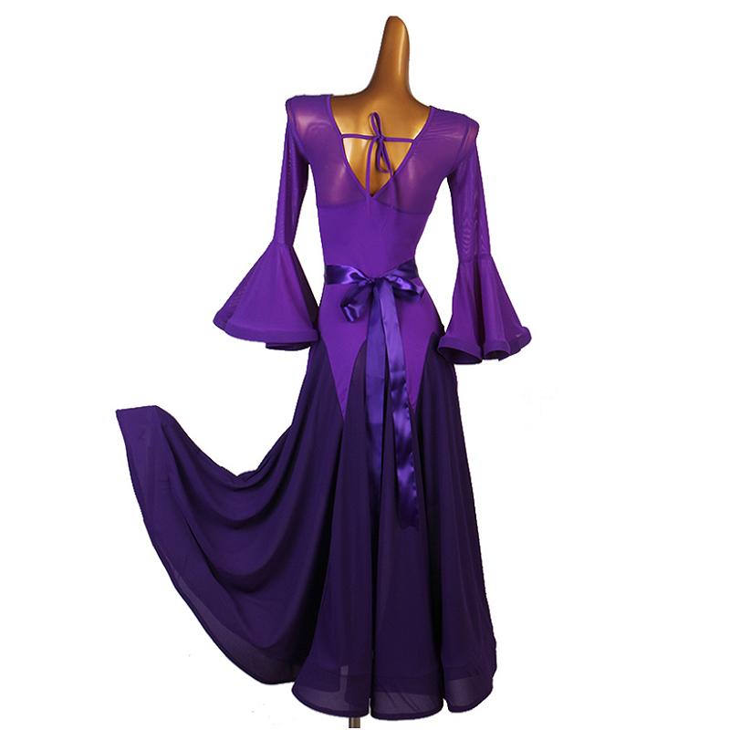 Customisable-Women's Modern Dance Performance Dress Ballroom Dance Dress