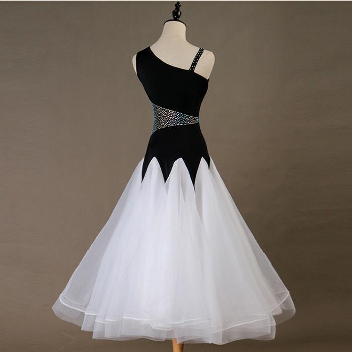 Women's Sexy Modern Dance Performance Dress Competition Ballroom Dance Dress