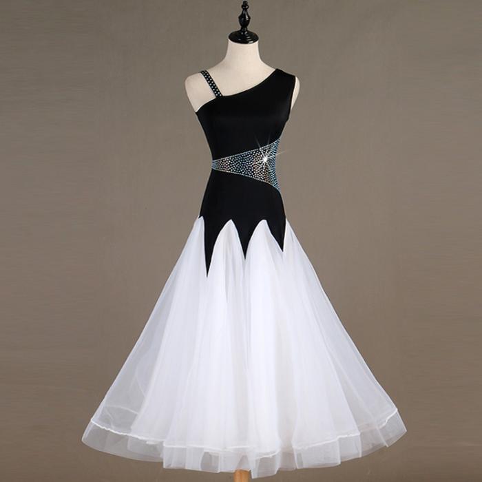 Women's Sexy Modern Dance Performance Dress Competition Ballroom Dance Dress