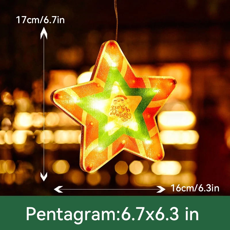 CHRISTMAS PRE-SALE 50%OFF NOWđChristmas Window Hanging Lights