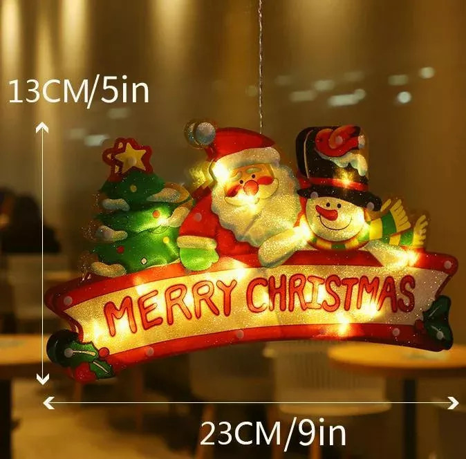 CHRISTMAS PRE-SALE 50%OFF NOWđChristmas Window Hanging Lights