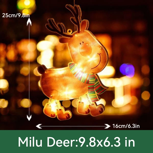 CHRISTMAS PRE-SALE 50%OFF NOWđChristmas Window Hanging Lights