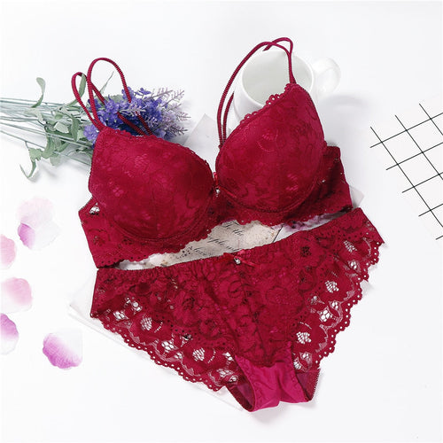 Lace Japanese Style Underwear Set