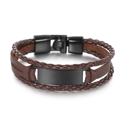 [Hand-Craft]Vintage Leather Bracelets