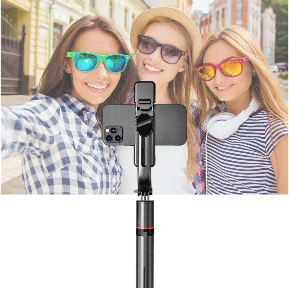 [2022 Latest]Bluetooth Selfie Stick, Tripod With Fill Light