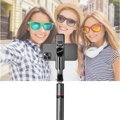 [2022 Latest]Bluetooth Selfie Stick, Tripod With Fill Light