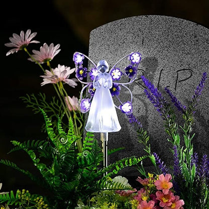 [LAST DAY -40% OFF]Waterproof 👼 Solar Angel lights