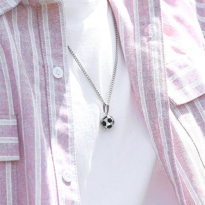 [45% OFF+Buy 1 Get 1 Free]316L Stainless Steel Football Necklace⚽