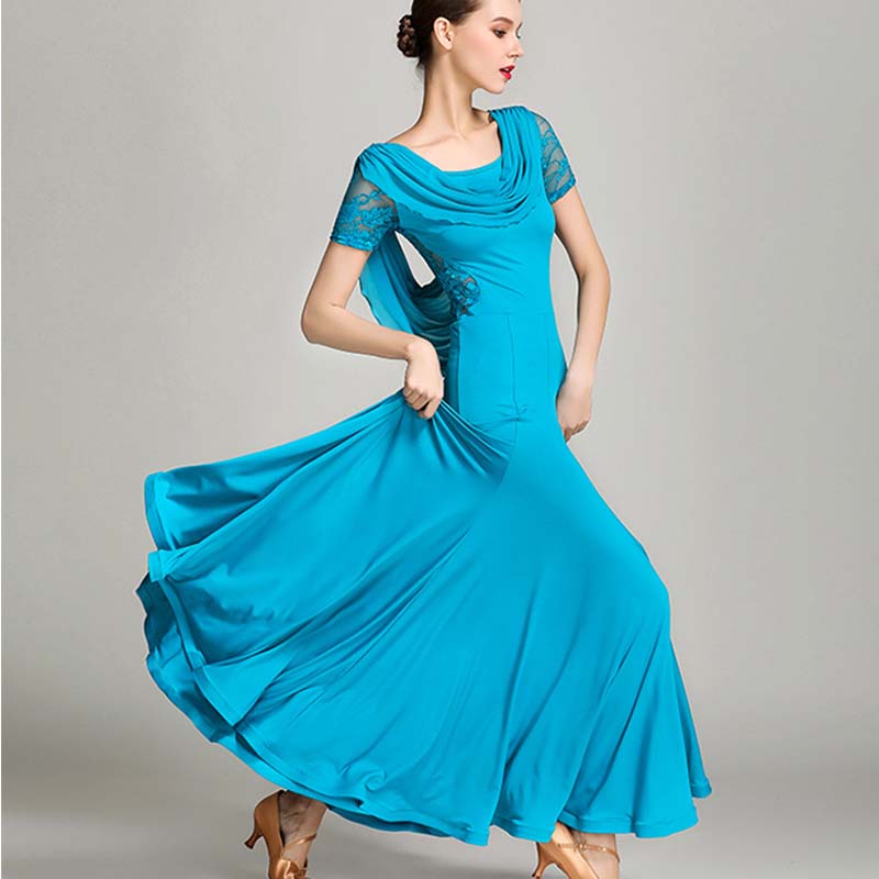 Women's Modern Dance Costume Ballroom Dance costume Big Swing Dress