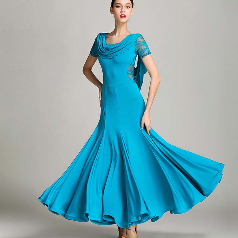 Women's Modern Dance Costume Ballroom Dance costume Big Swing Dress