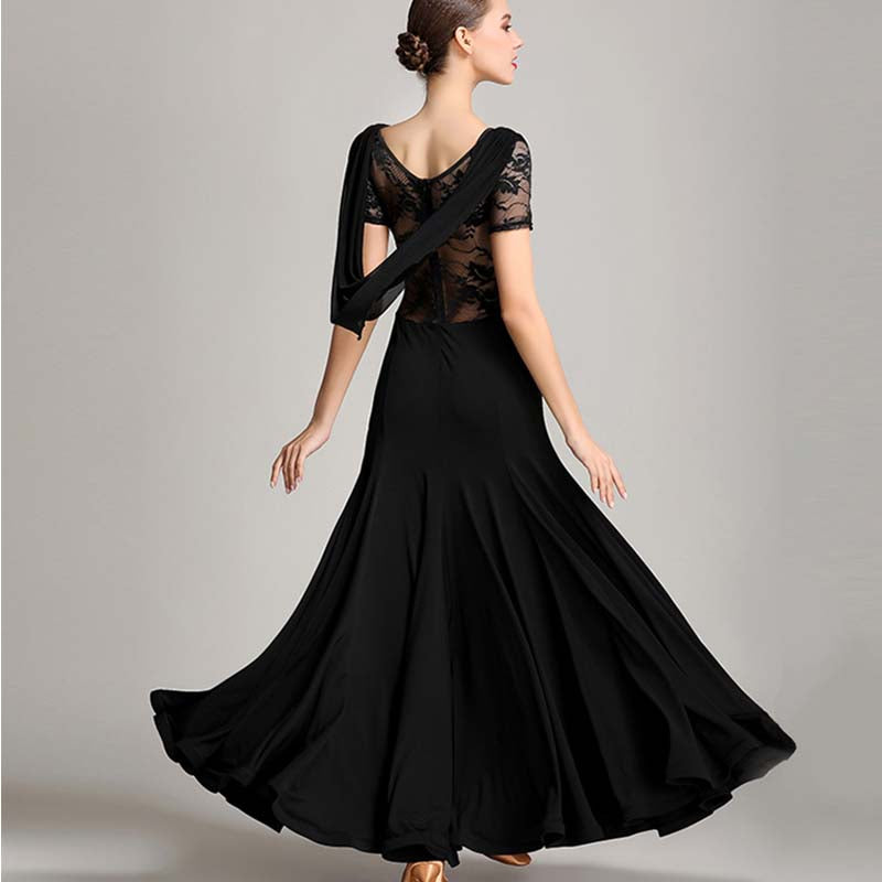 Women's Modern Dance Costume Ballroom Dance costume Big Swing Dress