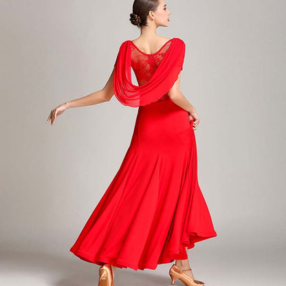 Women's Modern Dance Costume Ballroom Dance costume Big Swing Dress