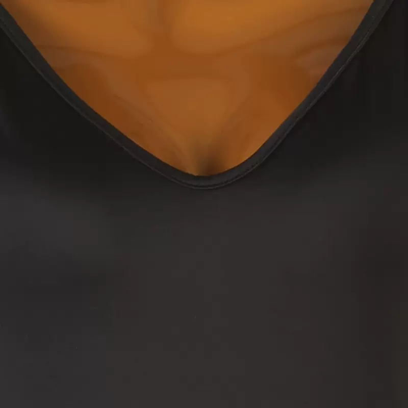 Customisable-Women's Black V-Neck DanceWear Dance Dress Performance Wear