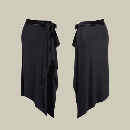 Z Women's Ruffle Dance Skirt Training Performance Dancewear