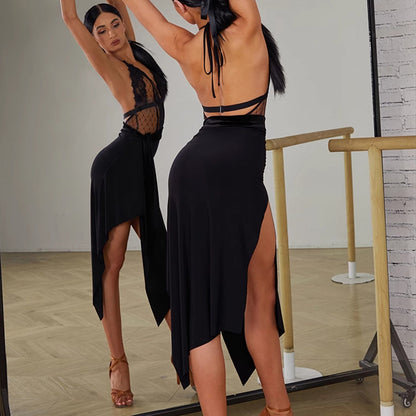 Z Women's Ruffle Dance Skirt Training Performance Dancewear