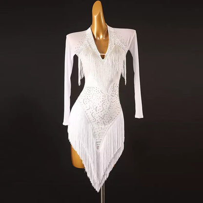 Customisable-Women's Diamante Dance Dresses Competition Dress Performance Costume