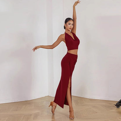 Z Women's Ruffle Dance Skirt Training Performance Dancewear