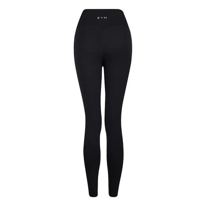 Z Women's Black High Waist Pants Latin Dance Wear Training Performance Pants
