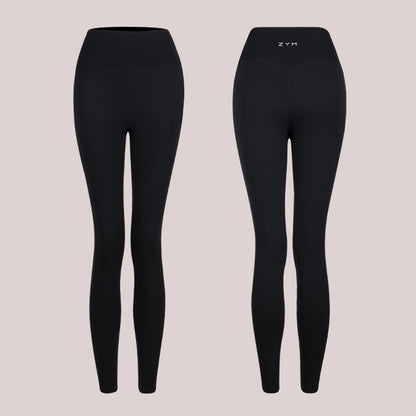 Z Women's Black High Waist Pants Latin Dance Wear Training Performance Pants