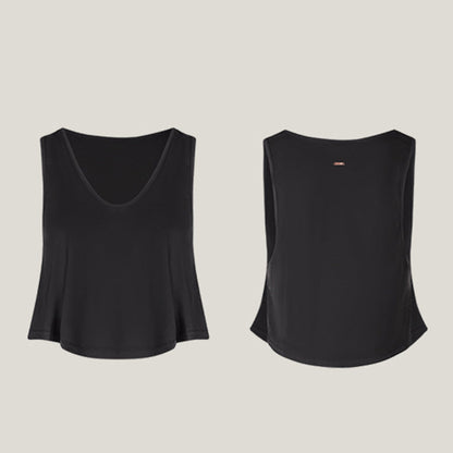 Z Women's Milk Silk Sleeveless Latin Tops Practice Tops Latin DanceWear
