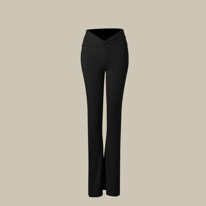 Z Women's Milk Silk Latin Dance Pants Dance Wear Training Performance Pants