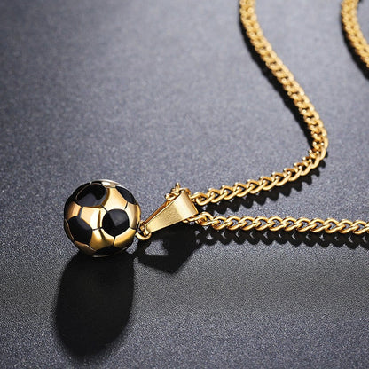 [45% OFF+Buy 1 Get 1 Free]316L Stainless Steel Football Necklace⚽