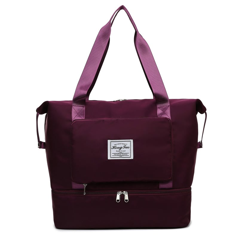 [45% OFF]Intrbleu Foldable Expansion Travel Duffel Bag