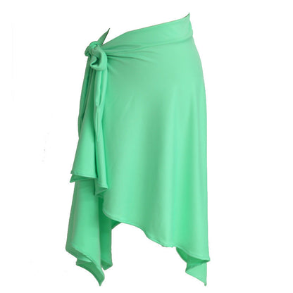 Women's Milk Silk Latin Dance Skirt Training Performance Wear
