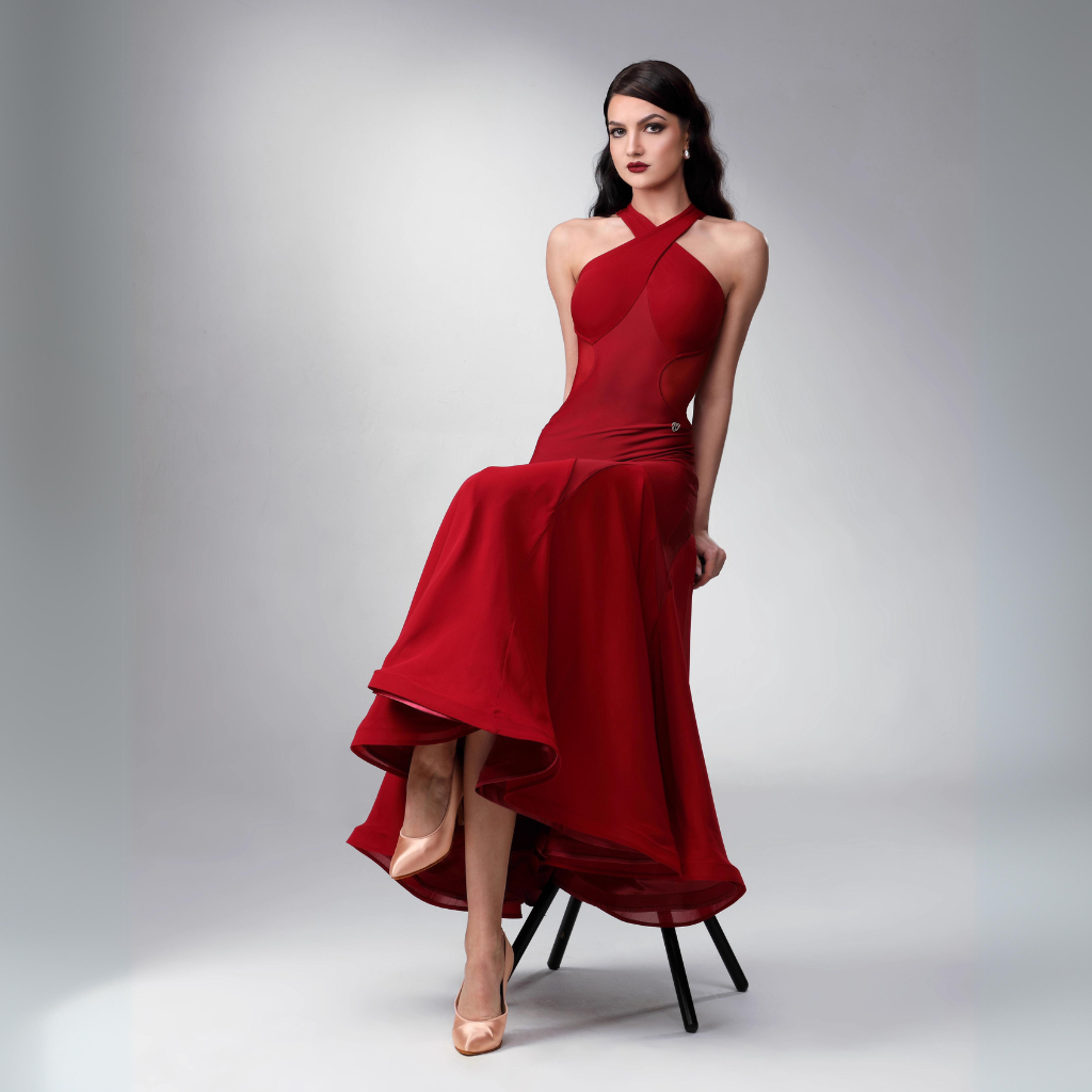 TID Customisable Women's Dance Dresses Performance Competition Dancewear