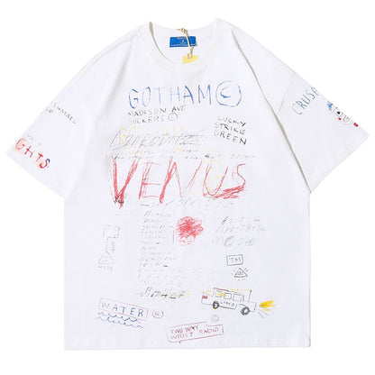 Graffiti Print T-shirt