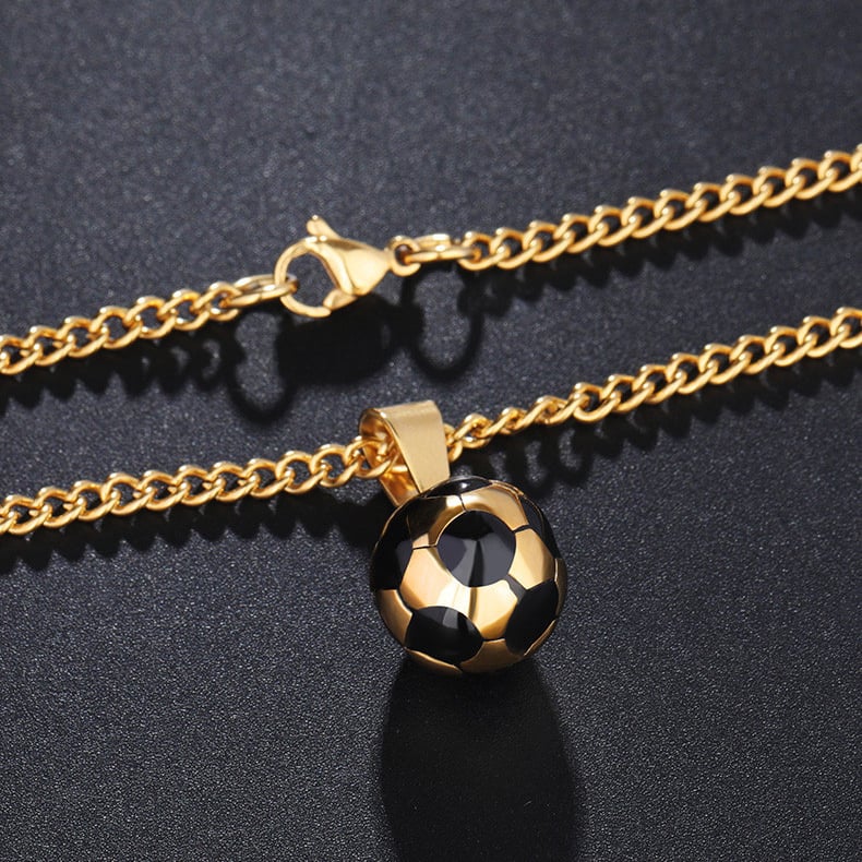 [45% OFF+Buy 1 Get 1 Free]316L Stainless Steel Football Necklace⚽
