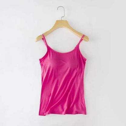 [On Mega  Sale Ongoing!]Tank With Built-In Bra