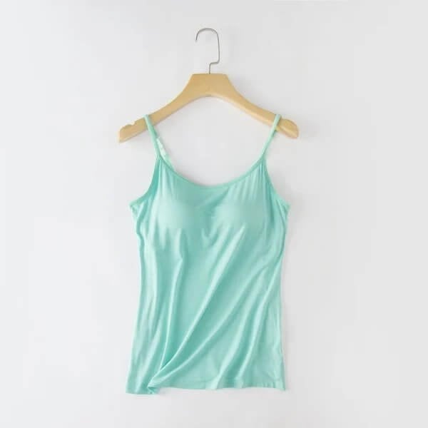 [On Mega  Sale Ongoing!]Tank With Built-In Bra