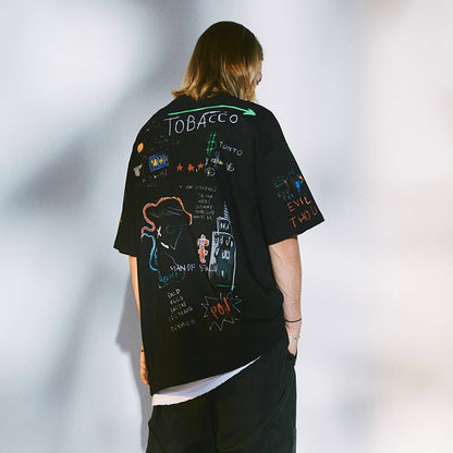 Graffiti Print T-shirt