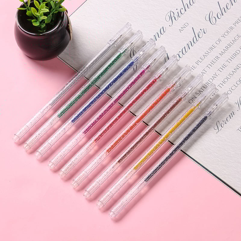 [Autumn Sales]Colorful Glitter Pen 9/12/24/36 Colors