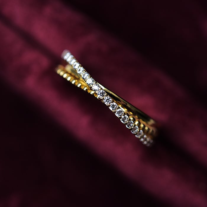 [Handmade]Twister Ring