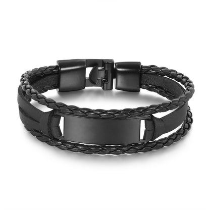 [Hand-Craft]Vintage Leather Bracelets