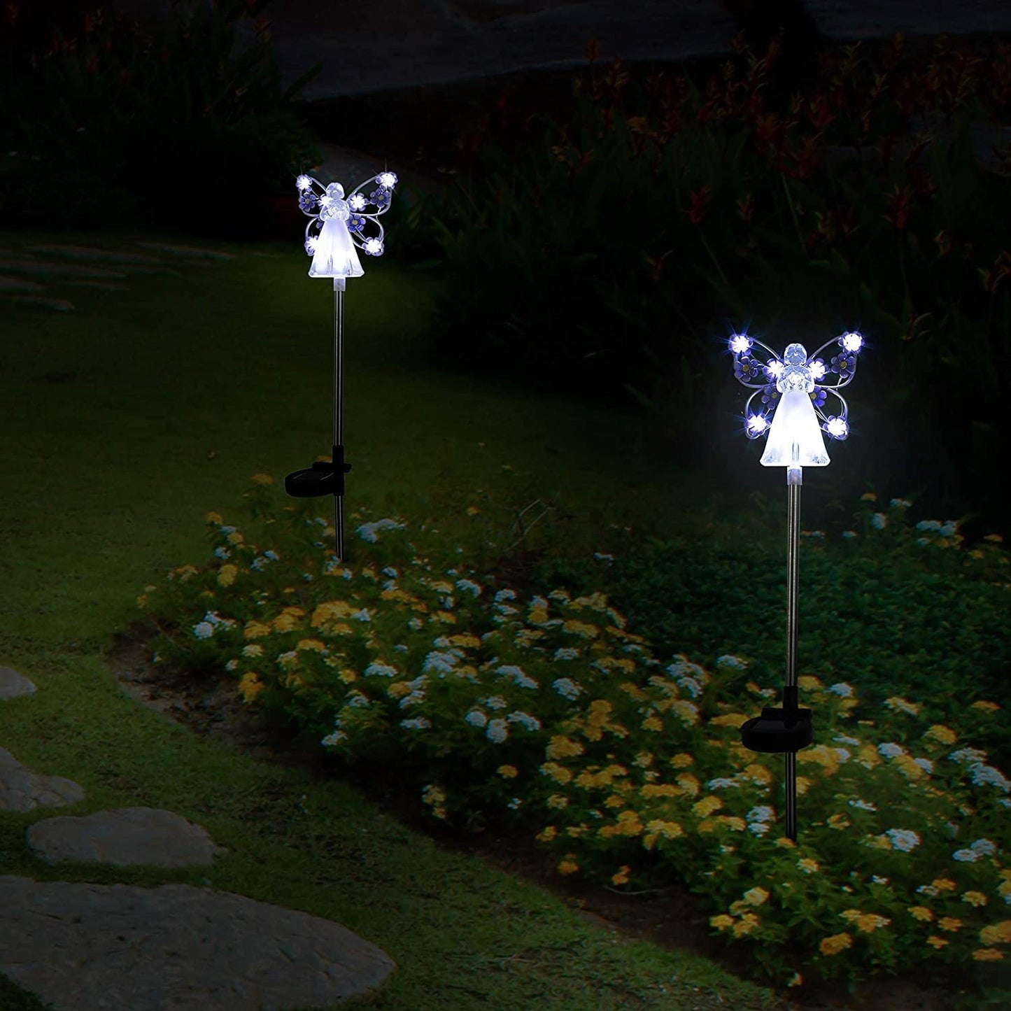 [LAST DAY -40% OFF]Waterproof 👼 Solar Angel lights