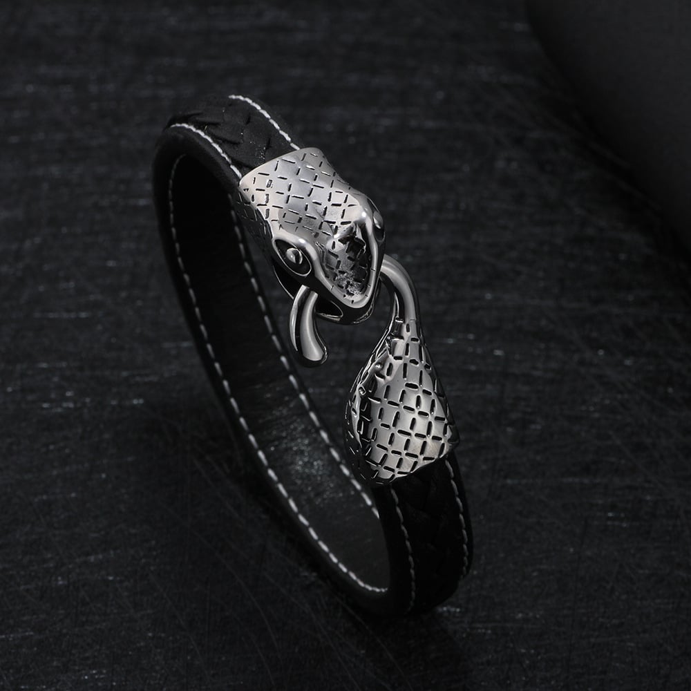 [40% OFF]Premium Leather Snake Bracelets