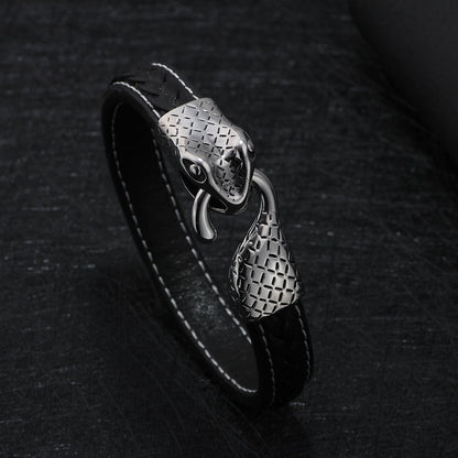 [40% OFF]Premium Leather Snake Bracelets