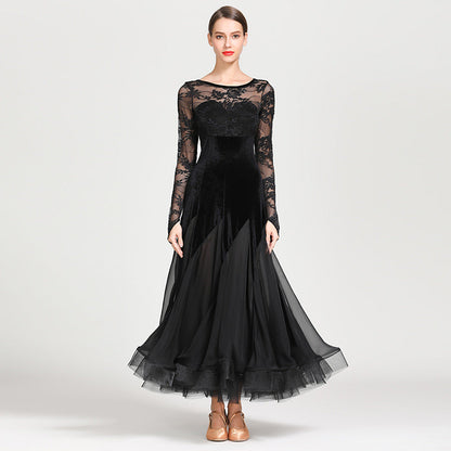 Women's Practice Dress Performance Dress Modern Dress Ballroom Dance Dress